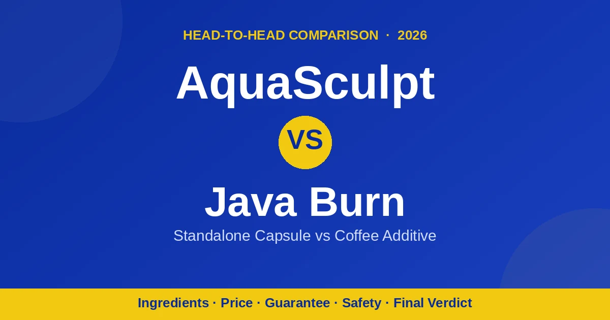 AquaSculpt vs Java Burn comparison — AquaSculpting.com